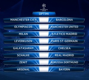 rezultate tragere la sorti ucl