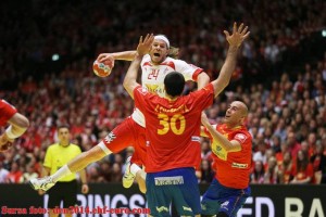 Danemarca-Spania campionatul european de handbal amsculin