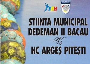 stiinta md II bacau - hc arges pitesti