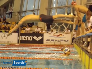 Campionatul National de inot Open seniori si juniori Bacau 2014