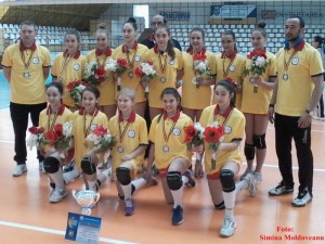 Dinamo Romprest Bucuresti campioana nationala la minivolei 2014