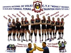 CTF Mihai I Bucuresti volei cadete