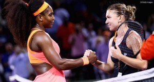 simona halep serena williams getty images